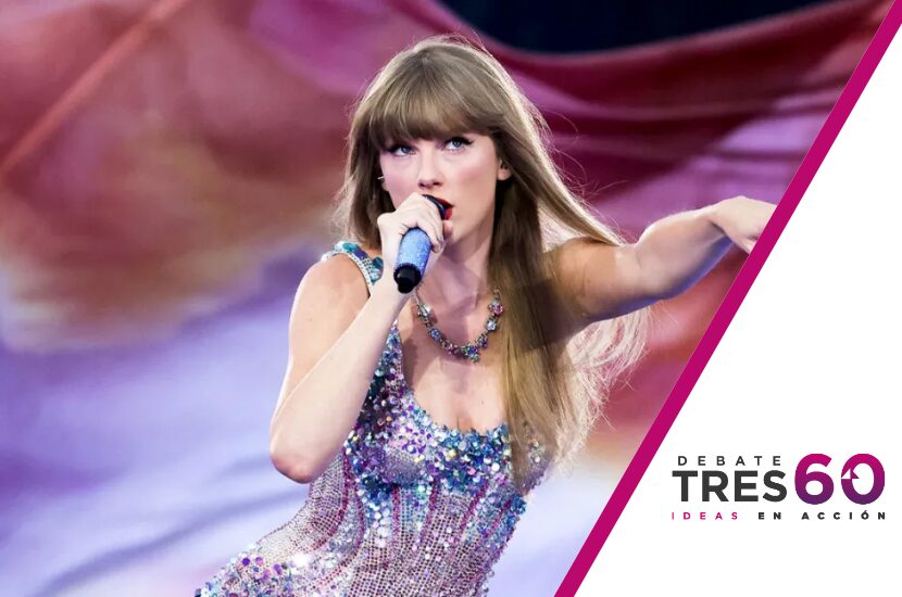 Taylor Swift cantando con exito de Marketing Digital